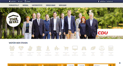 Desktop Screenshot of cdu-karlshorst.de